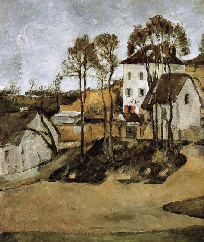 doctor s house, Paul Cezanne